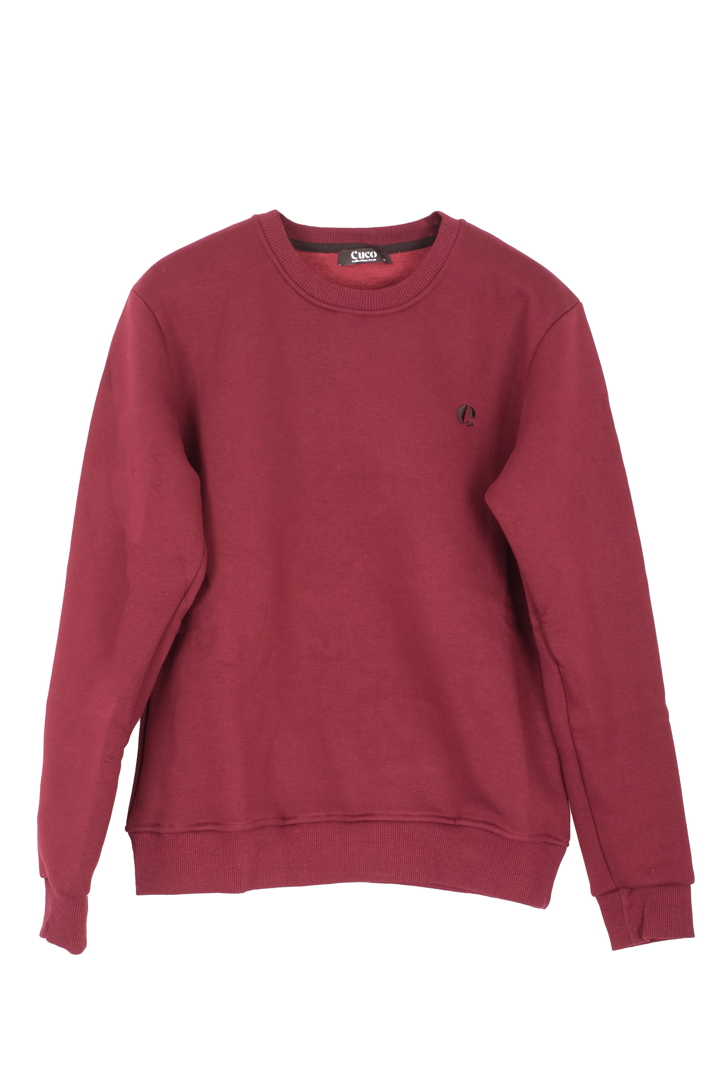 Fleece-Pullover Burgund