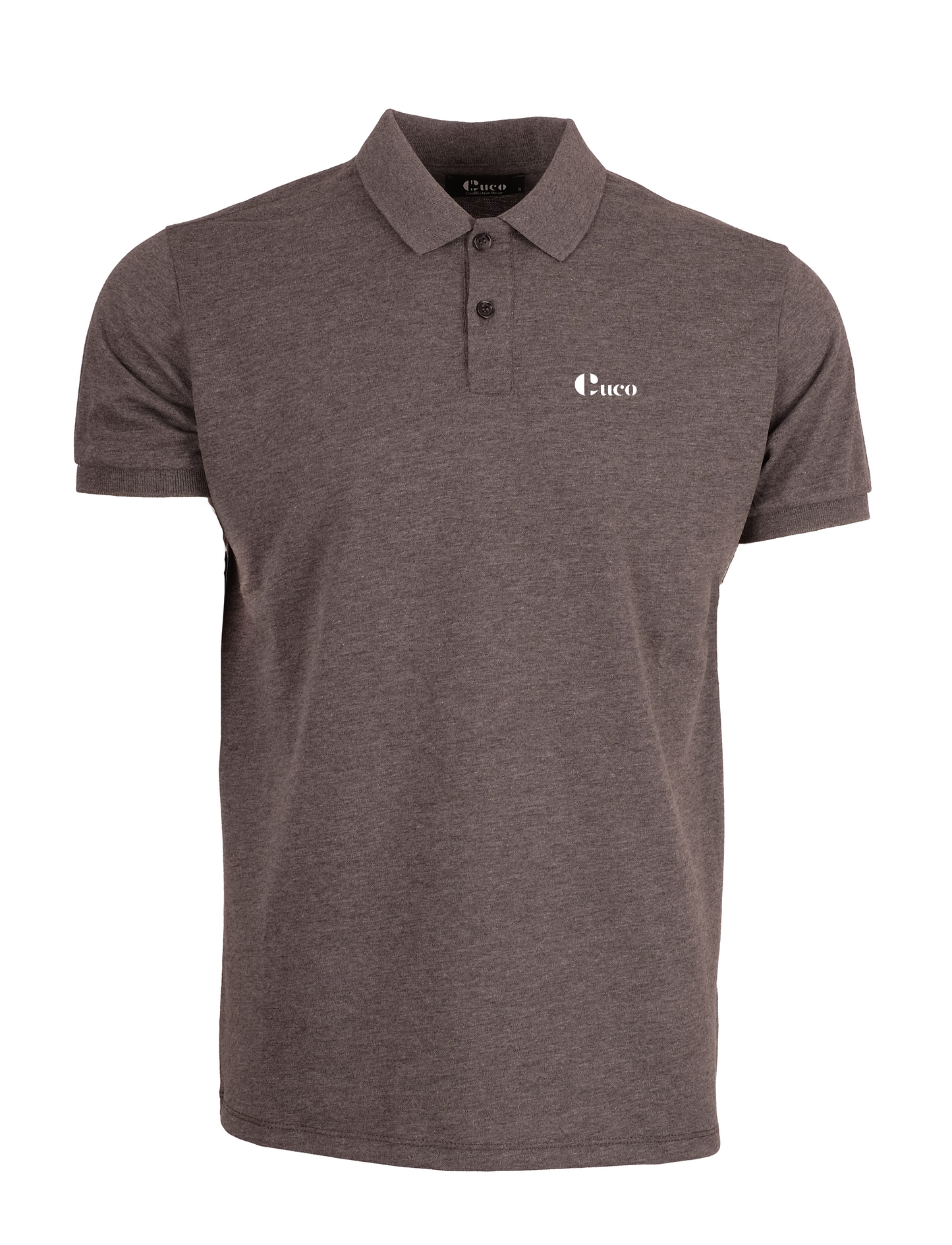 Grau Polo T-Shirt